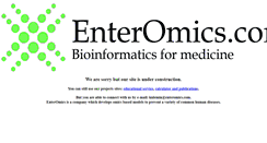 Desktop Screenshot of enteromics.com